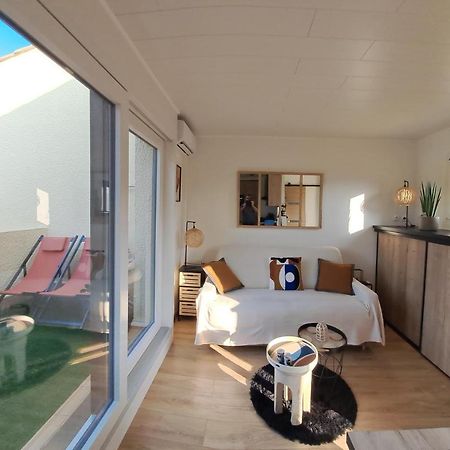 Studio Climatise Cosy Avec Grande Piscine Chauffee Agde Exterior foto