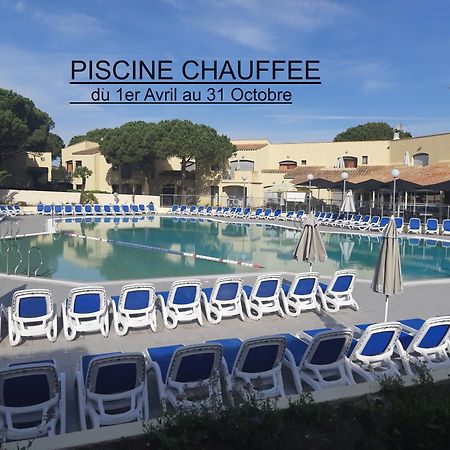 Studio Climatise Cosy Avec Grande Piscine Chauffee Agde Exterior foto