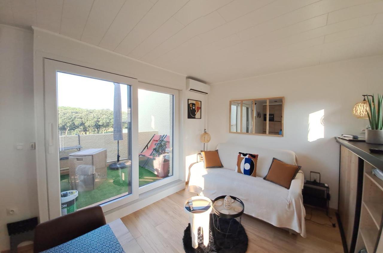 Studio Climatise Cosy Avec Grande Piscine Chauffee Agde Exterior foto