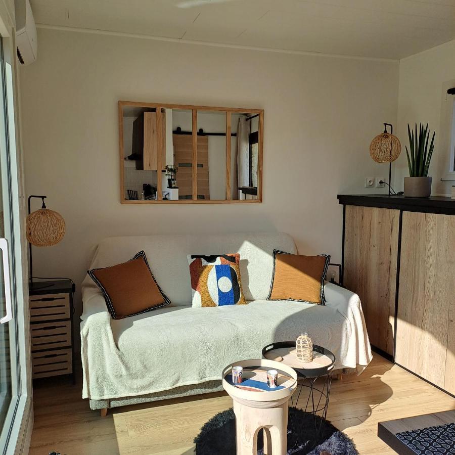Studio Climatise Cosy Avec Grande Piscine Chauffee Agde Exterior foto